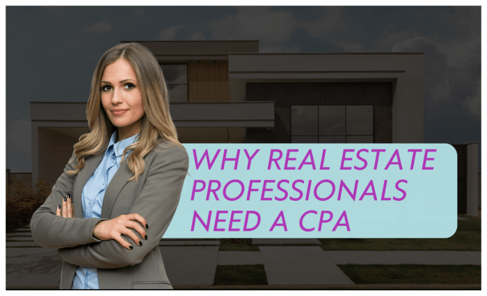 Why Real Estate Pros Need a CPA - Bette Hochberger, CPA, CGMA